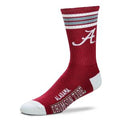 Alabama Crimson Tide 4 Stripe Deuce official licensed sport socks