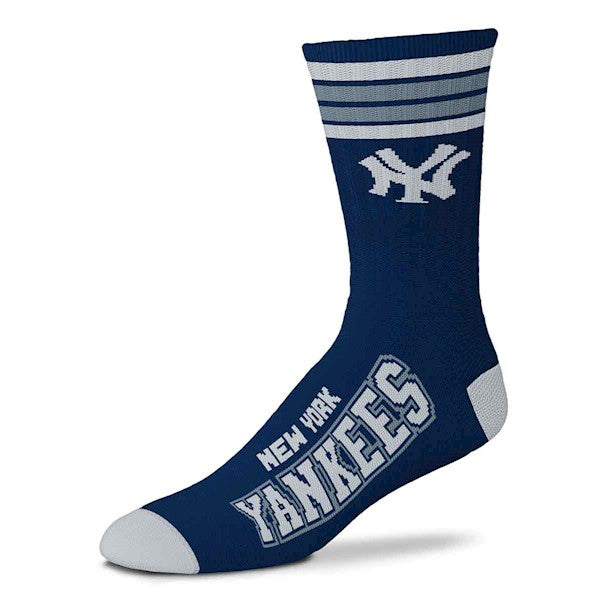 New York Yankees 4 Stripe Deuce official licensed sport socks