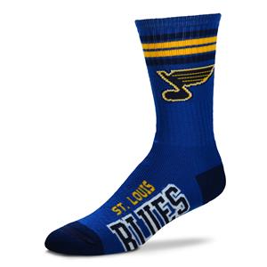 St. Louis Blues 4 Stripe Deuce official licensed sport socks