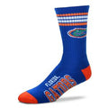 Florida Gators 4 Stripe Deuce official licensed sport socks