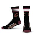 Cleveland Cavaliers 4 Stripe Deuce official licensed sport socks