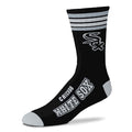 Chicago White Sox 4 Stripe Deuce official licensed sport socks