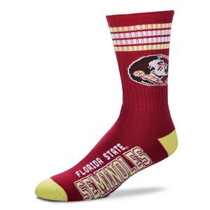 Florida State Seminoles 4 Stripe Deuce official licensed sport socks