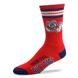 Fresno State Bulldogs Socks | Officially Licensed NCAA Socks
