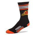 Phoenix Suns 4 Stripe Deuce official licensed sport socks