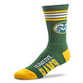 Colorado State Rams 4 Stripe Deuce official licensed sport socks
