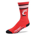 Cincinnati Bearcats 4 Stripe Deuce official licensed sport socks