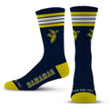 Savannah Bananas 4 Stripe Deuce official licensed sport socks