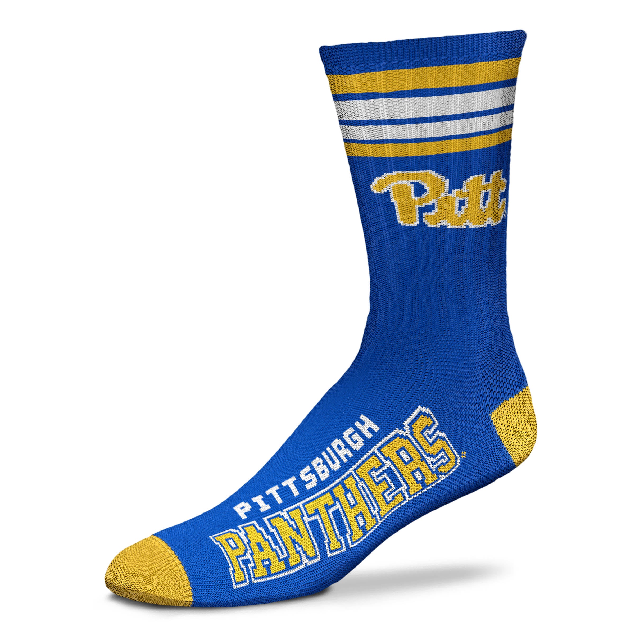 Pittsburgh Panthers official licensed NCAA socks