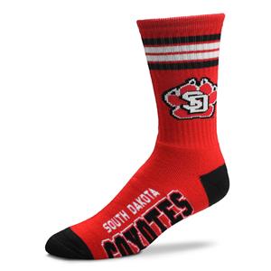 South Dakota Coyotes official licensed NCAA socks