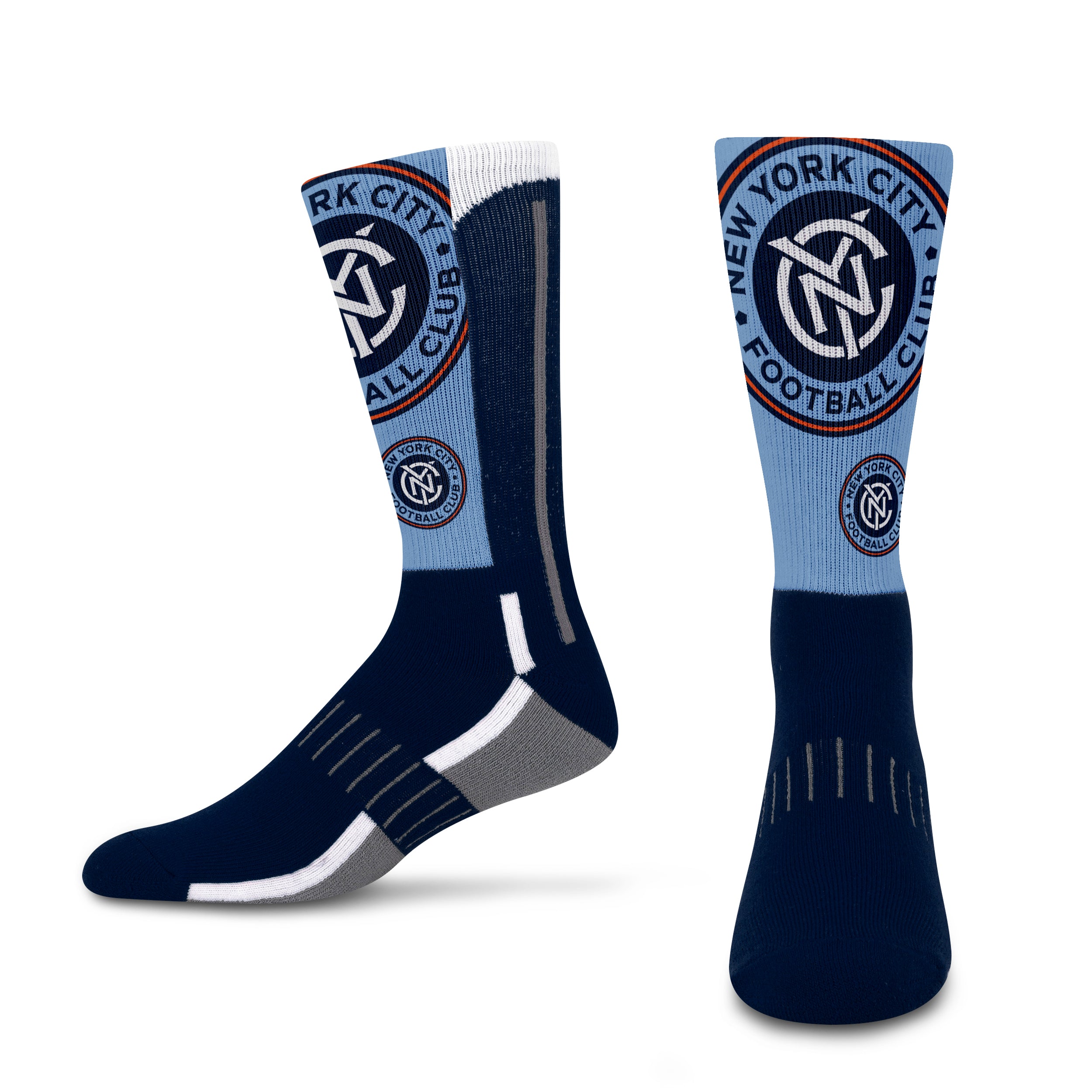 New York City FC Phenom Curve Zoom II official licensed MLS socks